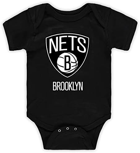 Outstuff NBA יילוד ותינוקות 0-24 חודשים לוגו ראשוני רומפר בגד גוף