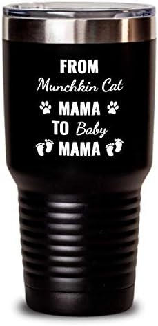 כוס מבודדת מתנת חתול מונצ 'קין-מאמא חתול מונצ' קין לאמא תינוקת