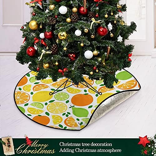 מחצלת עץ חג המולד של לימון טרי לחג