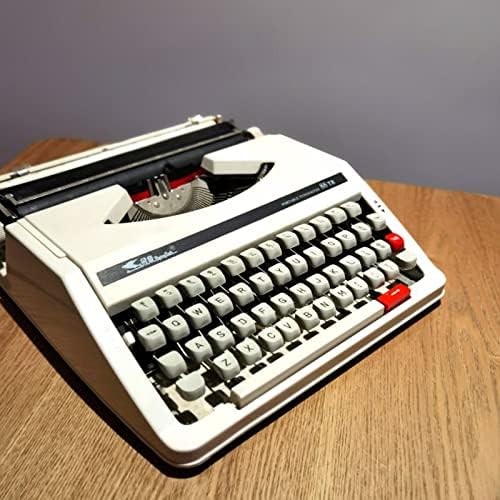 KUBOIER מיושן כתיבה ידנית ניידת מסורתית, מכונת כתיבה וינטג