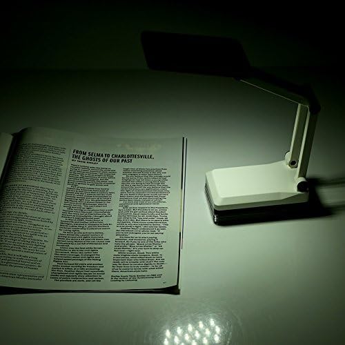 FTVogue נייד קיפול נורית קריאה אור נטענת שולחן שולחן