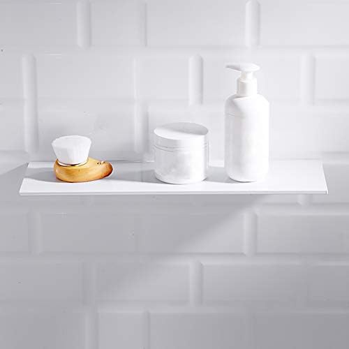 ECYC אלומיניום 300-500 ממ חדר מקלחת אביזרי אסלה מדפים מדפים קיר לבן סוג רכוב סוג רכב יחיד מטבח אמבטיה רב תכליתי