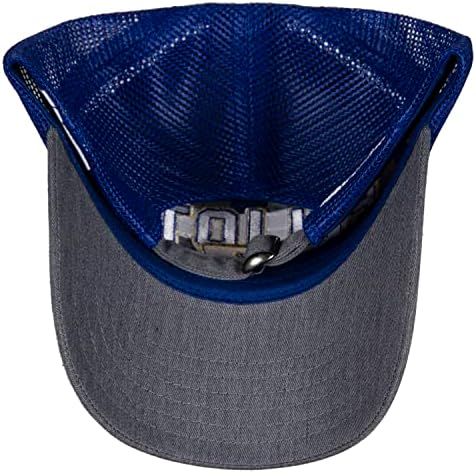 משובץ דגל ספורט נאסקר 2023 למבוגרים גבירותיי כובע - מתכוונן רכב מירוץ רשת בייסבול כובע