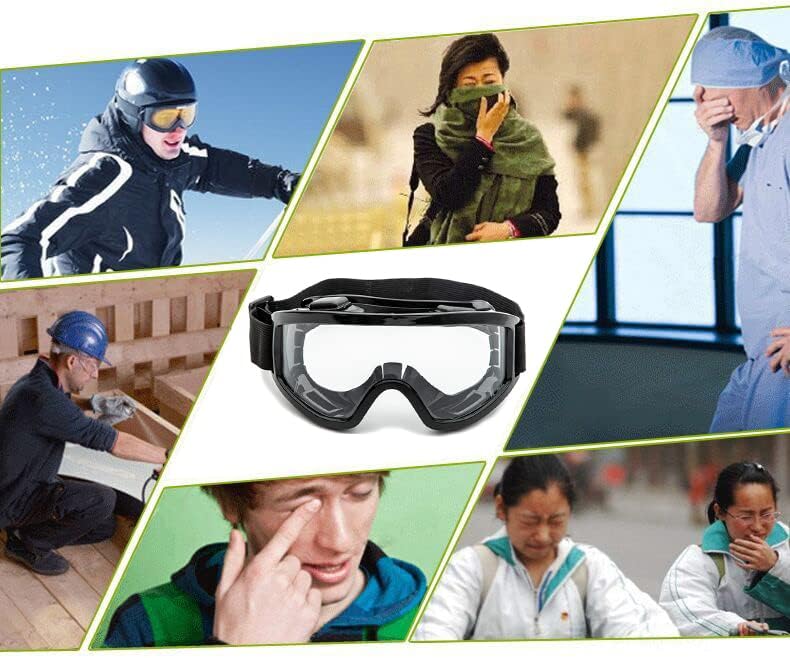 Hallwayee Ski משקפי UV400 אנטי ערפל סקי מסכת סקי משקפיים משקפי אופנוע משקפי בטיחות משקפי שמש שלג שלג לגברים נשים נשים
