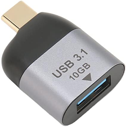 Acogedor USB 3.1 ל- USB C מתאם, 10 ג'יגה -ביט לשנייה USB סוג C זכר ל- USB מתאם נשי, למחשבים ניידים, מדפסות