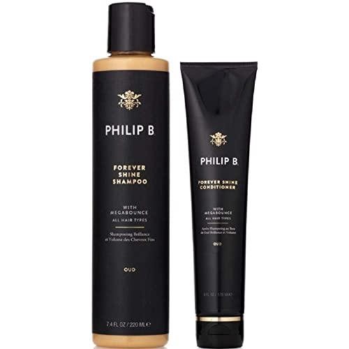 Philip B. Forever Shine Duo - Forever Shine Shampoo 7.4 fl oz ו- Forever Shine מרכך 6 fl oz