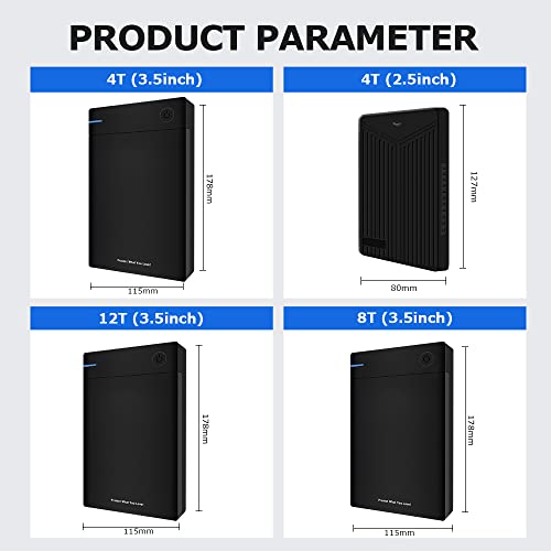 כונן קשיח Hyperspin HDD עם 80000+ משחקים קלאסיים, רטרו משחק Consoels התואם ל- ATARI/MAME/SEGA/PS2/PS3, דיסק כונן קשיח נייד למשחק לניצחון 7/8/10, מתנות לגברים