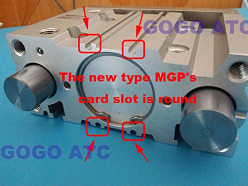 צילינדר מדריך קומפקטי מסוג SMC עם כרית אוויר MGPL40-50 תותב כדור MGP MGPL סדרה גליל מוט דק חדש MGPL-40X50